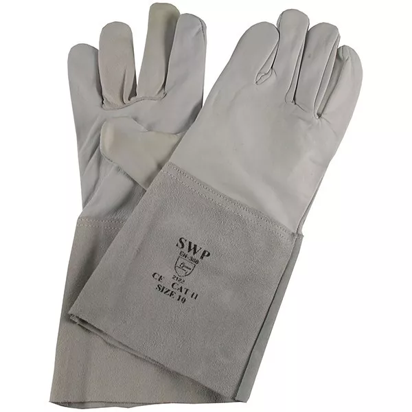 SWP Tig Welders Gauntlet Size 10 MIG Welding Gloves 1941