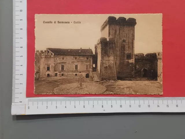 Cartolina Postale di Sermoneta Castello non viaggiata 