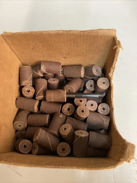 25+ standard abrasives cartridge rolls 5/8”x1”x1/8”