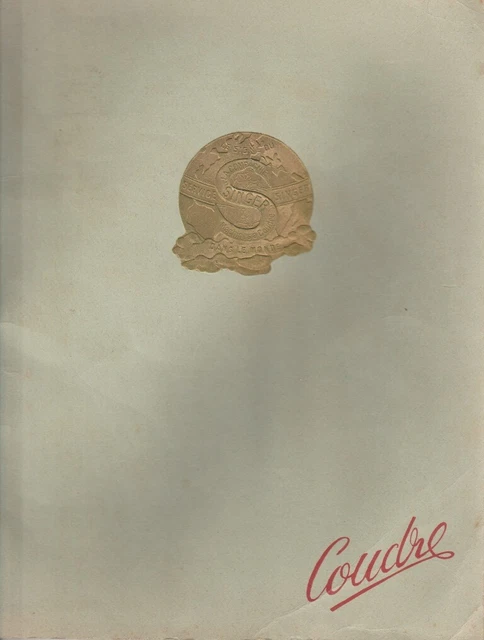 Lot De 2 Anciens Manuels De Machine à Coudre Puritan - USA