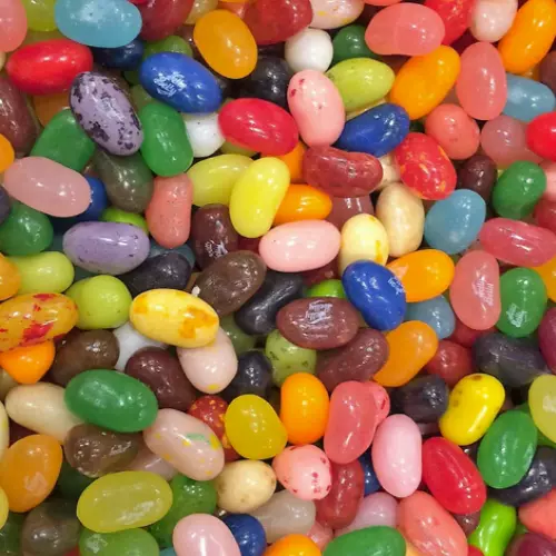 1 X 500G Bulk Bag Jelly Belly Assorted 50 Flavours Jelly Beans Fruit & Candy Mix