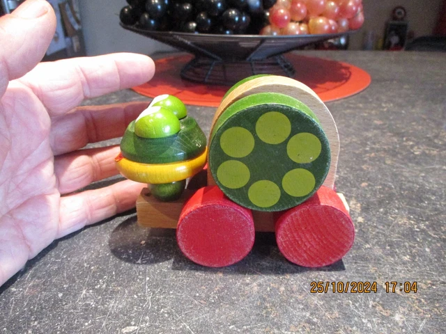 Jouet Ancien Grenouille Mécanique En Tôle - Bharat Toys Inde (1950/60) - TBE