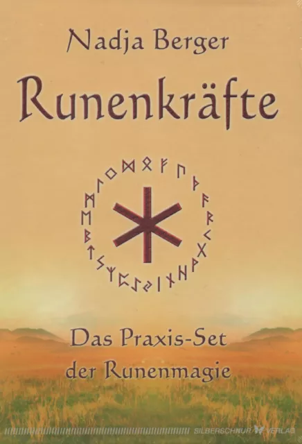 RUNENKRÄFTE - Das Praxis-Set der Runenmagie - Nadja Berger - BUCH SET - NEU