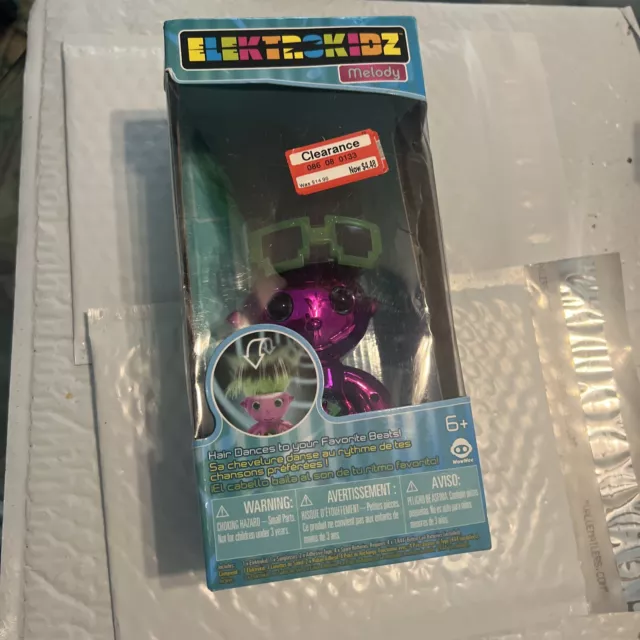 WowWee Elektrokidz Music Series Melody Collectible wear dents box