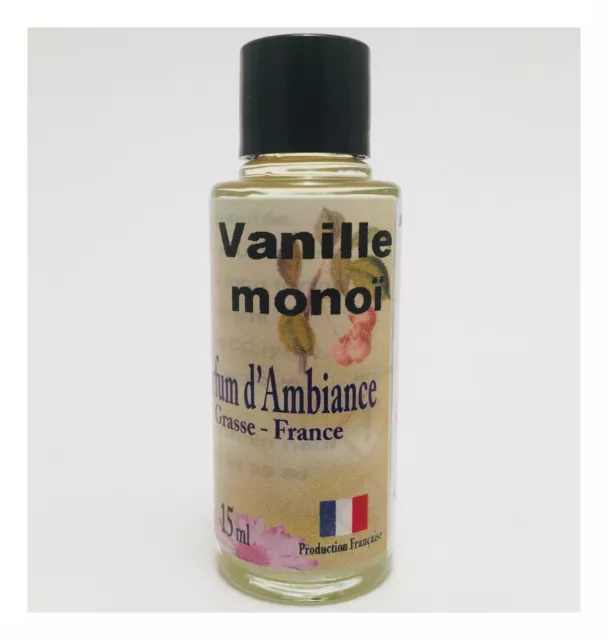 Extrait parfum ambiance de Grasse pour la maison VANILLE MONOI