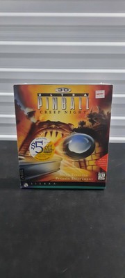 3D Ultra Pinball Creep Night CD-ROM Game Windows PC BIG BOX SEALED NEW