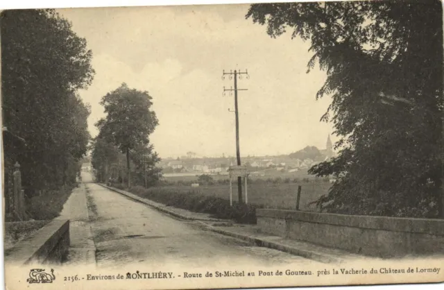 CPA Montlhéry-Route de St Michel au Pont de Gouteau(180494)