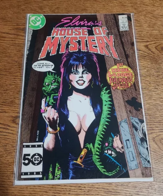 Elvira's House Of Mystery 1 Halloween Special 1st Appearance DC Comics 1986