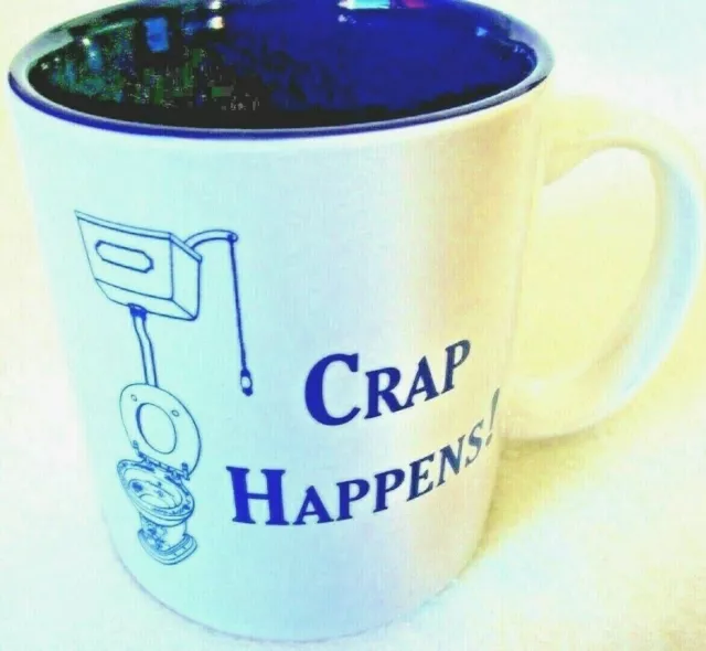Underground Tour Seattle "Crap Happens!" - Coffee Cup Mug