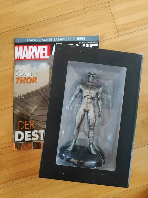 Figurine Collection Marvel Vision #136 - Eaglemoss - 13 Cm - Résine Métallique - Neuf Avec Magazine
