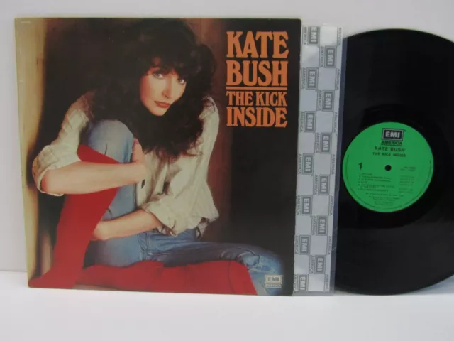 70s Pop KATE BUSH the kick inside 1978 US Vinyl LP Alternate Cover N Mint