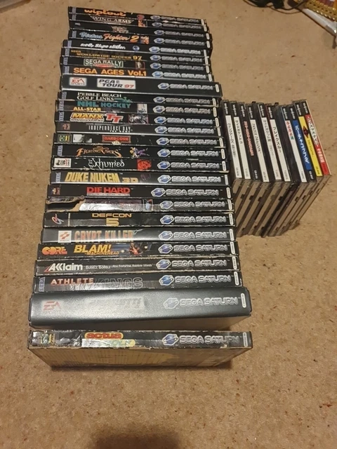 Sega Saturn 39 Game Bundle