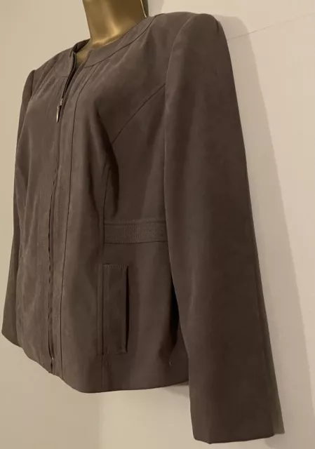 LADIES JACKET BON Marche Size 14 EU 42 Black 42