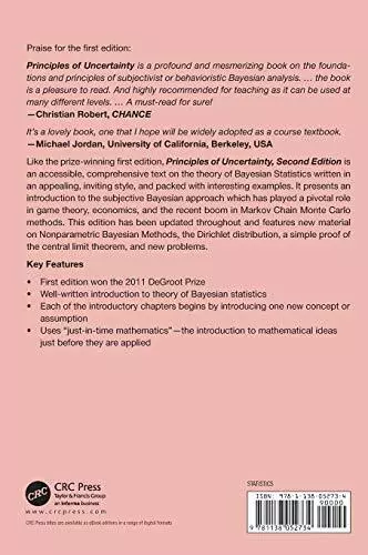 Principles of Uncertainty Chapman  HallCRC Texts in Statistical Science 2