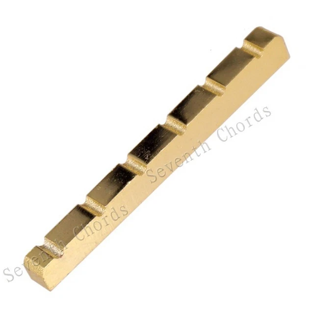 ACHIEVE PERFECT INTONATION with a Brass Nut for Electric Guitars 42MM