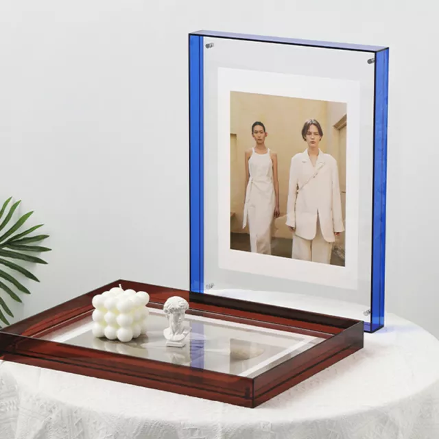Transparent Acrylic Photo Frame DIY Poster Painting Hall Bedroom Home Art Decor