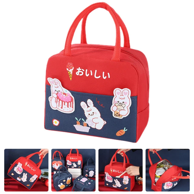 Lunchbag reutilizable lonchbox con gran capacidad para mujer niña