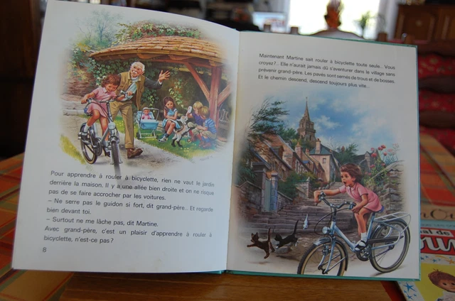 LIVRE COLLECTION FARANDOLE / Casterman / Martine Fait De La Bicyclette