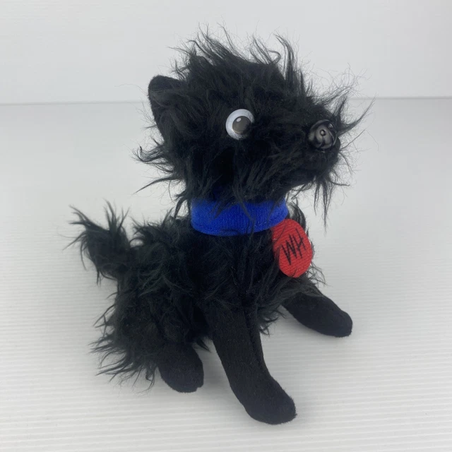 HAIRY MACLARY DOG Puppy Plush Soft Toy Black WH 14cm Lynley Dodd