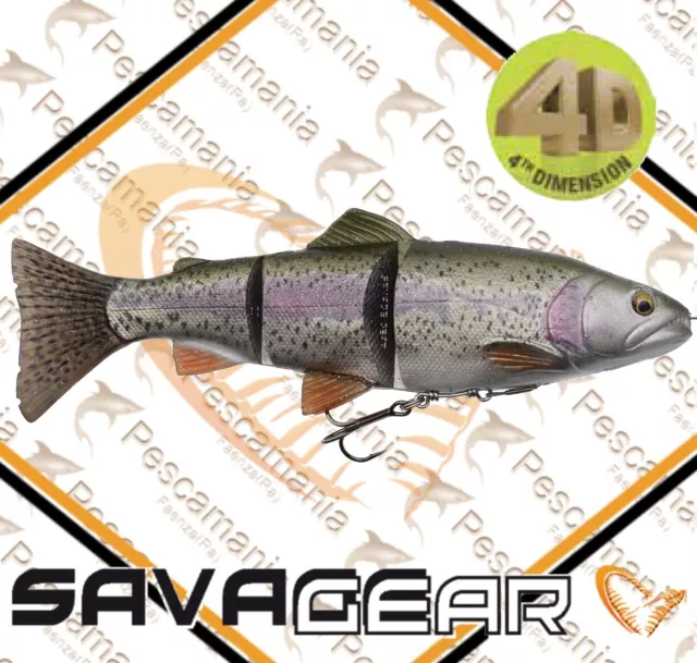 Savage Gear "4D TROUT LINE THRU SWIM BAIT" 15cm 35gr artificiale spinning luccio 2