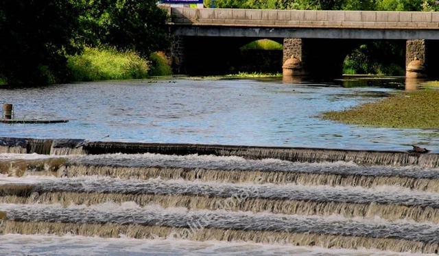 Photo 6x4 The Lagan weir, Lisburn (7) Lambeg A mainly dry May and June br c2010