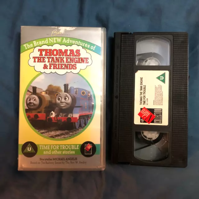 THOMAS THE TANK Engine And Friends Vhs Time For Trouble And Other ...