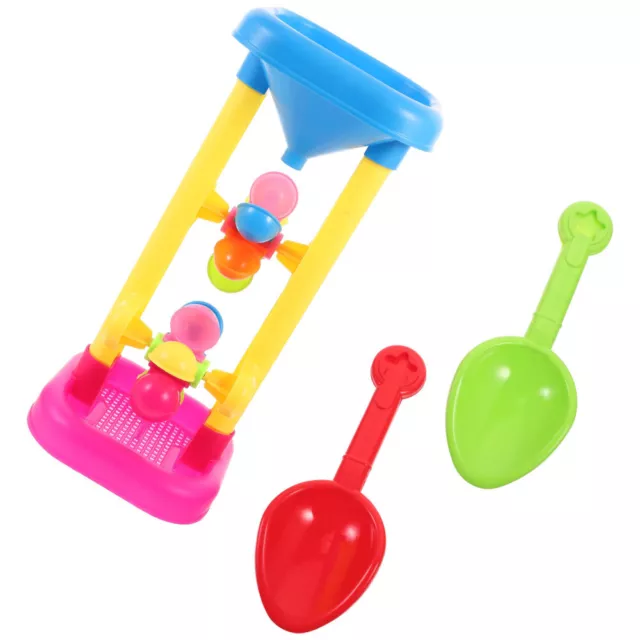 Plastic Water Wheel Toy for Kids Beach Sandbox (Random Color)-DO