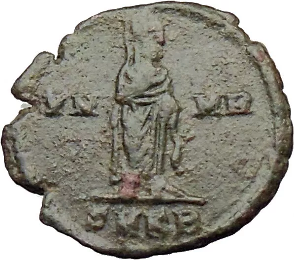 CONSTANTINE I the GREAT 347AD  Ancient Roman Coin Christian Deification i29979