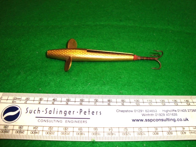 Ancien Leurre De Pêche Bomber, Crankbait Vintage, Eau Douce, Fabrication USA