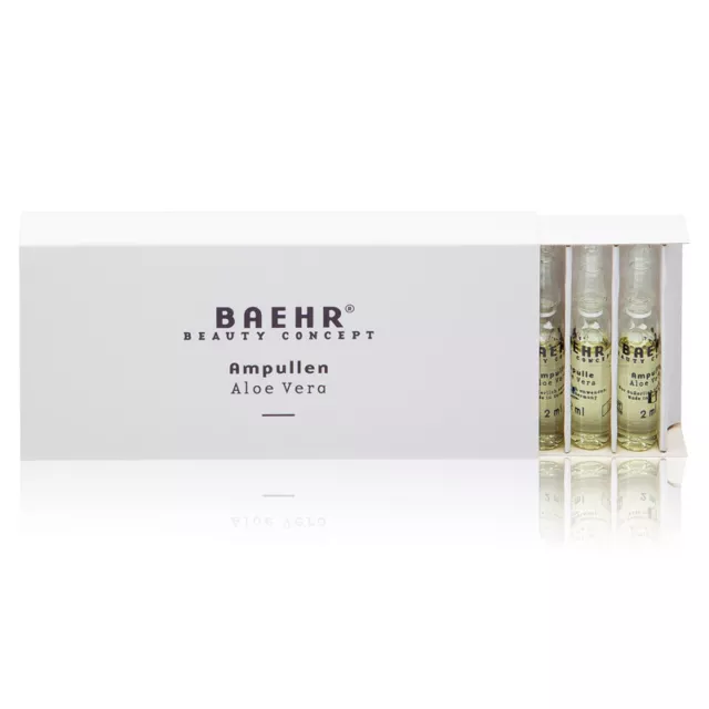 Baehr Beauty Concept Ampulle Aloe Vera 1 Box (10 x 2 ml) - anspurchsvolle Haut