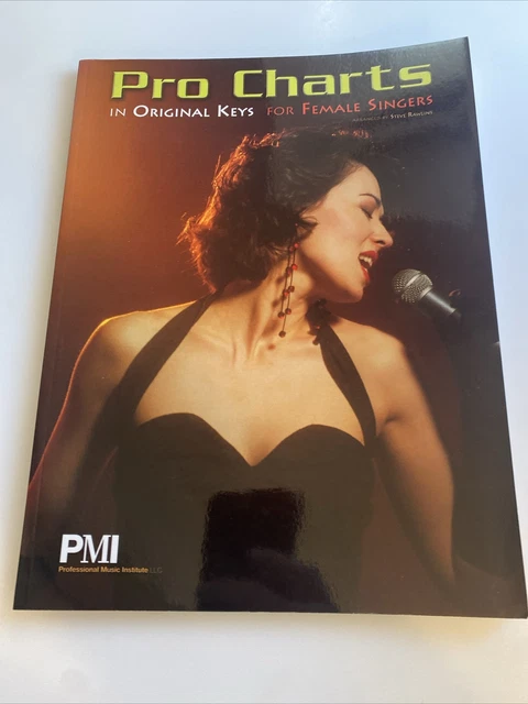 PRO CHARTS IN Original Keys For Female Singers Sheet Music Songbook aby ...