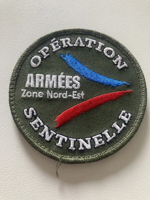 Ecusson Militaire Original - Zone De Défense Nord Est - Armée Française - Insigne Patch