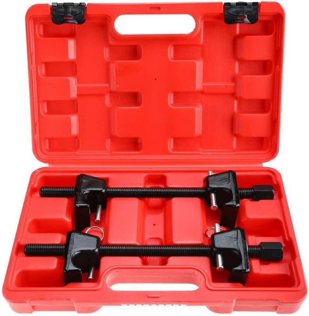 2Pcs Coil Strut Spring Compressor Remover Installer Suspension Tool Heavy Tool