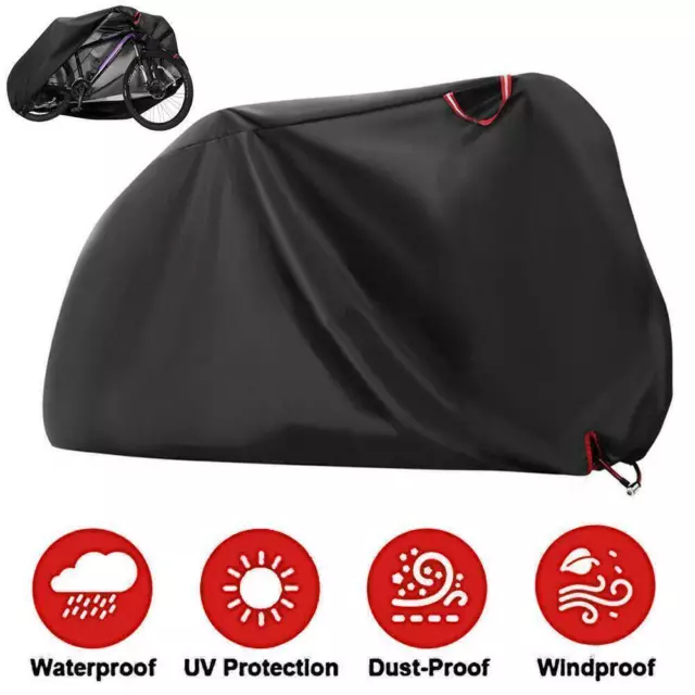 Outdoor Heavy Duty Rain Dust Sun Protect Bicycle Bike Cycle Covers Waterproof