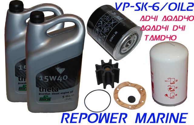 service-kit-huile-pour-volvo-penta-ad41-aqad40-aqad41-d41-tamd40