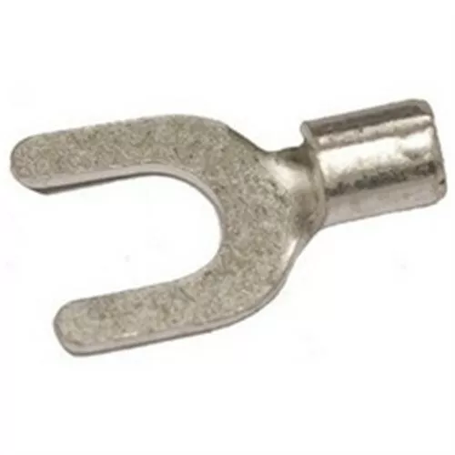 Non-Insulated Fork/Spade Terminals - 16-14 Awg - 1/4" Stud Size - MORRIS-11530