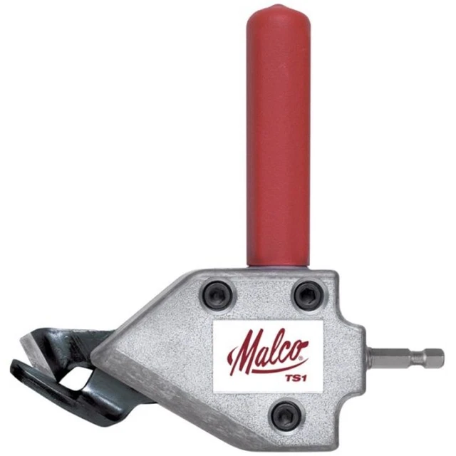 Malco TurboShear Sheet Metal Cutting Drill Attachment