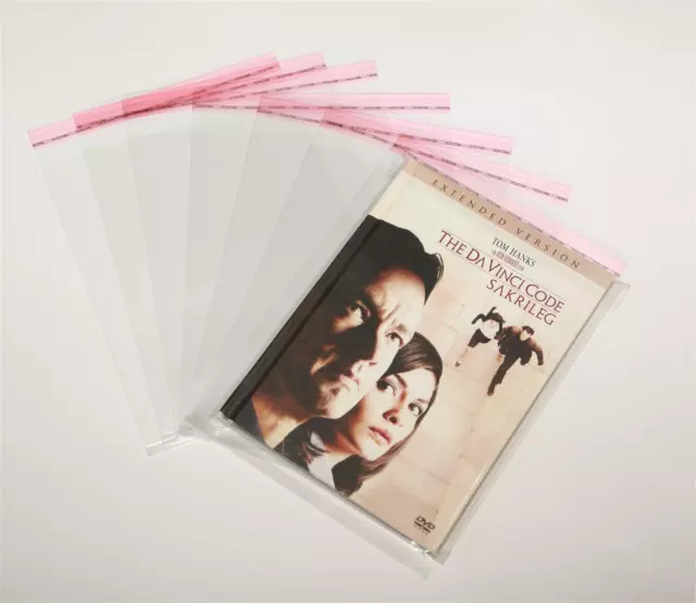 100 St. große Blu-ray Mediabook Deluxe Schutzhüllen glasklar Bookshell Klappe