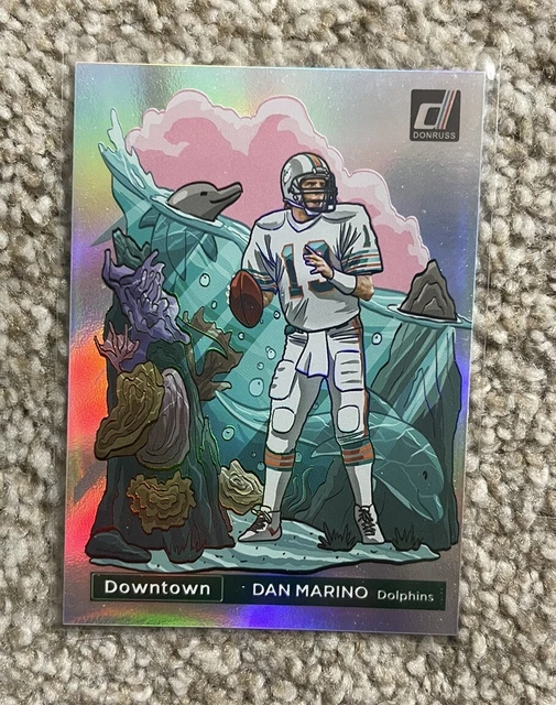 DAN MARINO 2023 Panini Donruss Football Downtown Card No. D8 Miami
