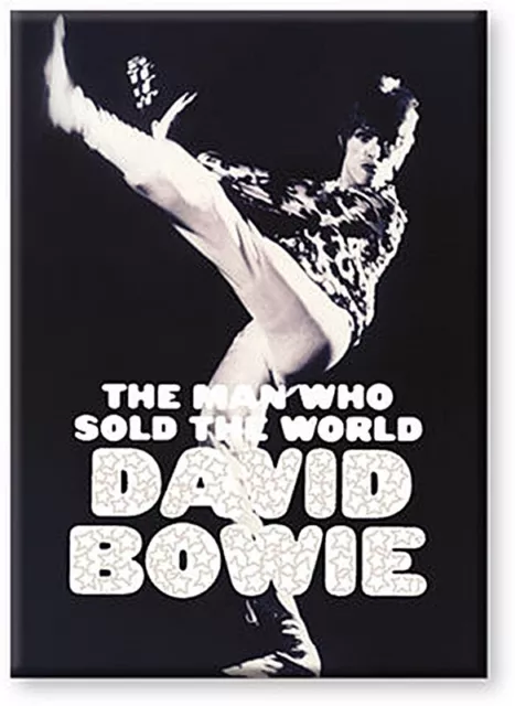 David Bowie Man Who Sold The World licensed steel fridge magnet  (nm)