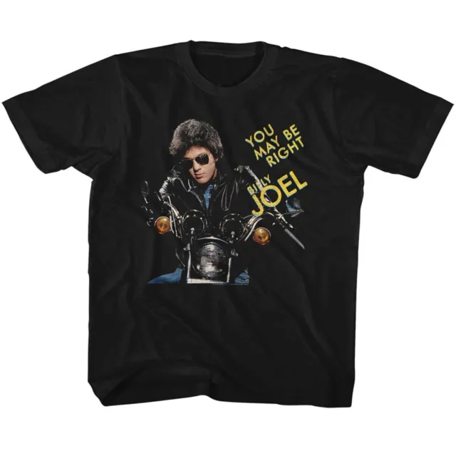 Billy Joel Kids T-Shirt You May Be Right Black Tee