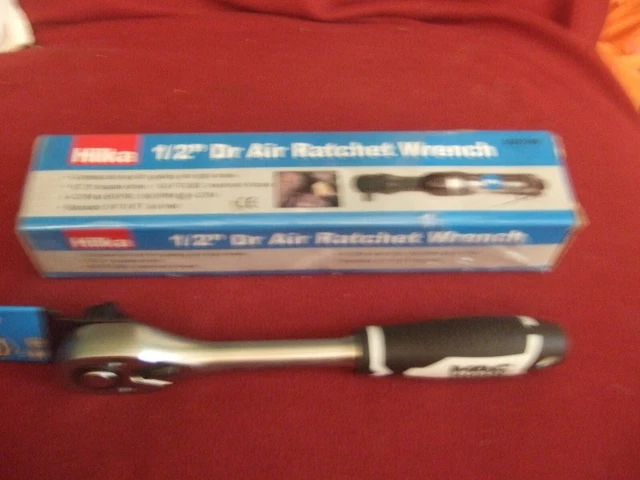 Hilka 1/2 Ins Drive Air Ratchet & Free 1/2 Ins  Hand Ratchet
