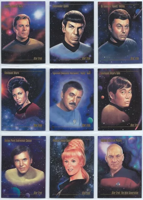 1993 Skybox Star Trek Master Series Base Card You Pick the Card Finish Your Set