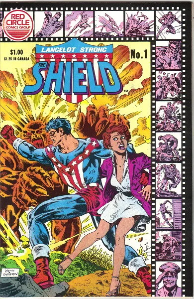 Lancelot Strong The Shield Comic Book #1 Archie 1983 VERY FINE NEW UNREAD