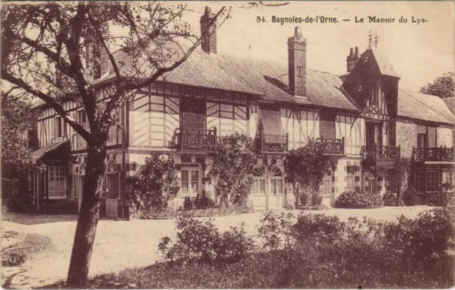 CPA BAGNOLES-de-l'ORNE-Le Manoir du Lys (29748)