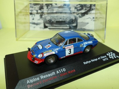 Trofeu DECALS 1/43 REF 0725 ALPINE RENAULT A110 DARNICHE RALLYE NEIGE ET GLACE 1972 