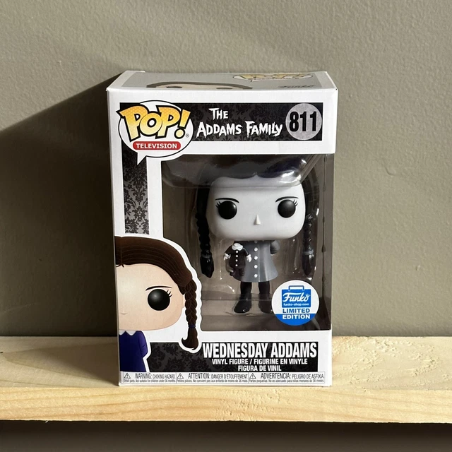 Funko Pop! The Addams Family Wednesday #811 Limited Edition B&W Headless Doll