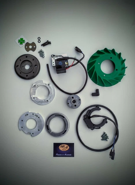Kit Accensione Pvl Con Ventola Vespatronic/Pvl Ignition Kit With Vespatronic Fan