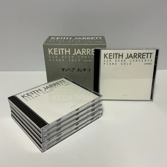 KEITH JARRETT SUN Bear Concerts Piano Solo CD Box Set Recorded in