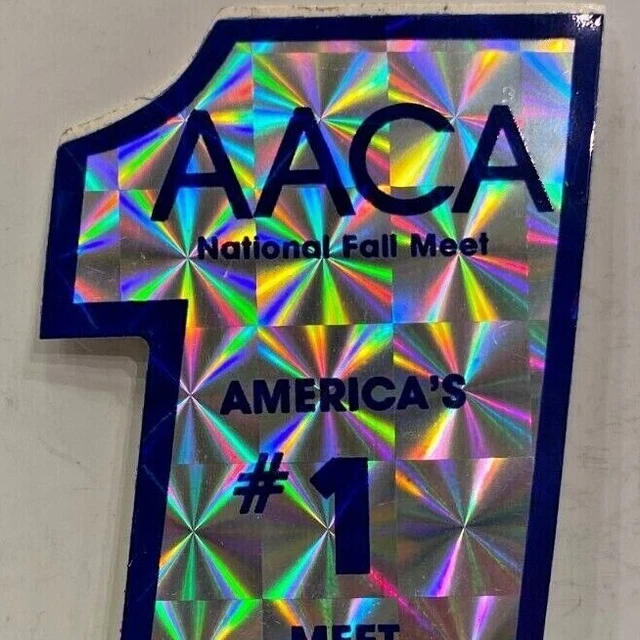 1983 FALL MEET Antique Automobile Club Car Show AACA Hershey PA Sticker